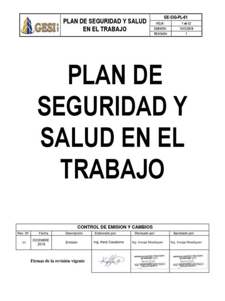 Plan de Seguridad y Salud en el Trabajo PDF: Guía Completa y Obligatoria