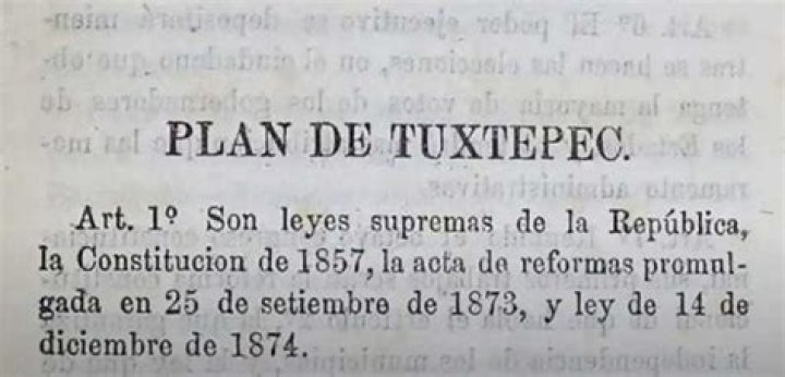 Plan de Tuxtepec PDF: Guía Oficial y Recursos