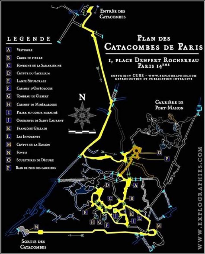 Plan des Catacombes de Paris PDF – Explore the Underground with This Detailed Guide