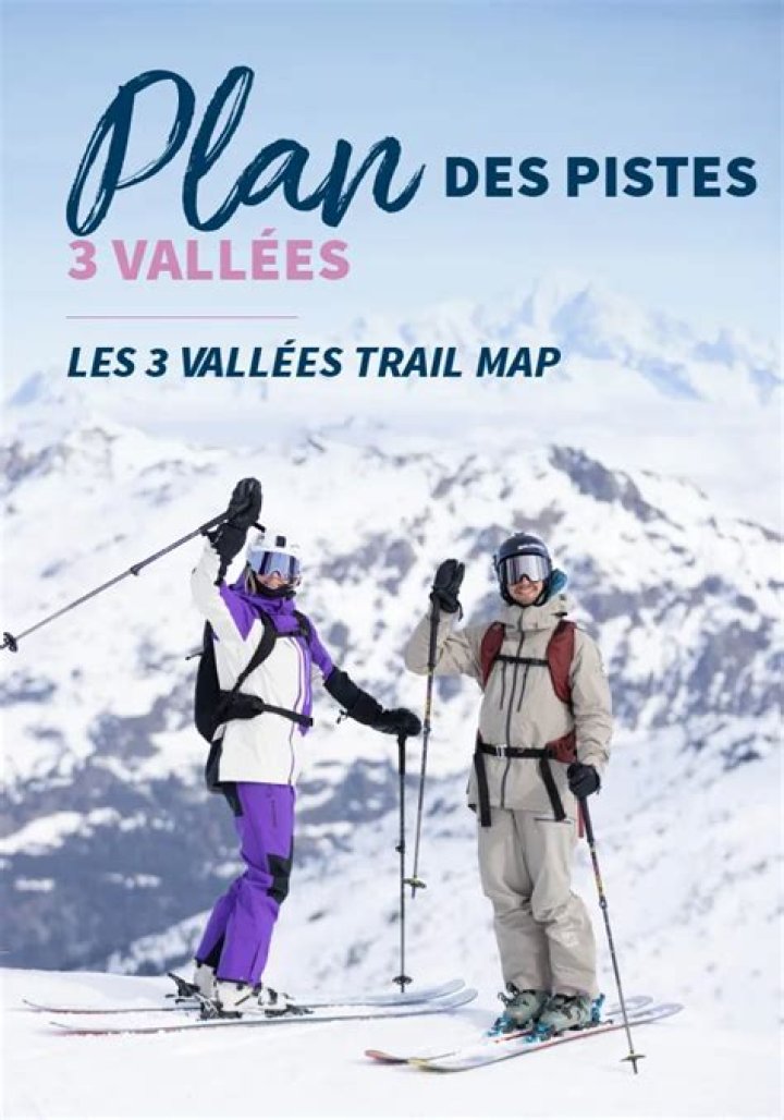 Plan des Pistes 3 Vallées PDF – Télécharger la Carte Complète