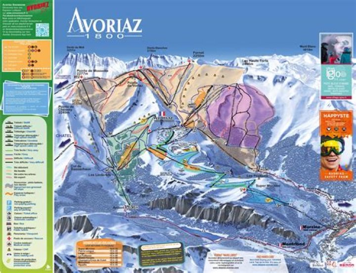 Plan des Pistes Avoriaz PDF – Télécharger la Carte Complète