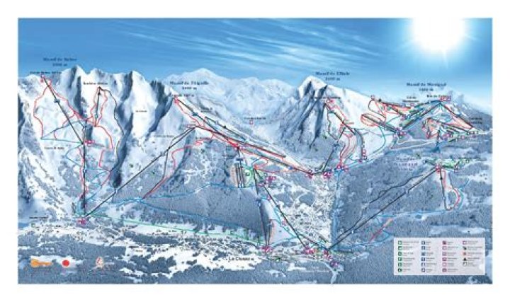 Plan des Pistes La Clusaz PDF – Itinéraires Complets pour Ski et Randonnée