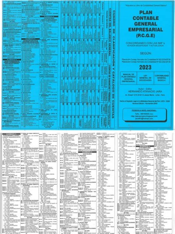 Plan General Contable PDF 2018 – Vollständiger Leitfaden & Download