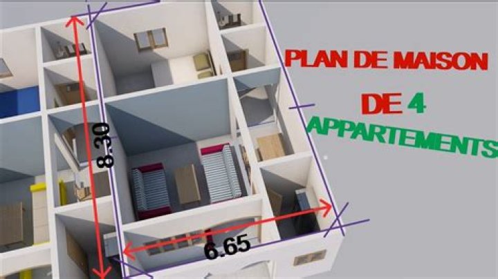 Plan Immeuble 4 Appartements PDF – Téléchargez le Plan Complet