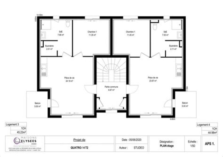 Plan Immeuble 6 Appartements PDF – Téléchargez le Plan Complet