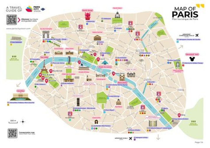 Download the Official Paris Metro Map PDF Plan
