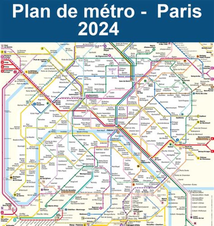 Paris Metro 2024 Line Plan PDF Download – Complete Map & Schedule