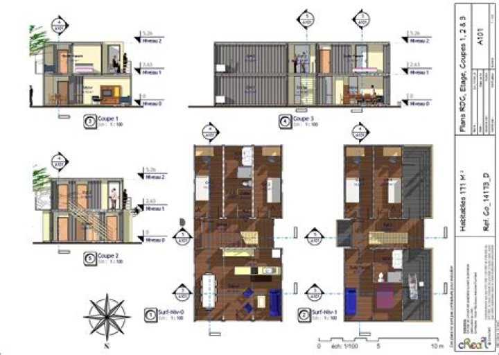 Plan Maison Container Gratuit en PDF - Télécharger Gratuit