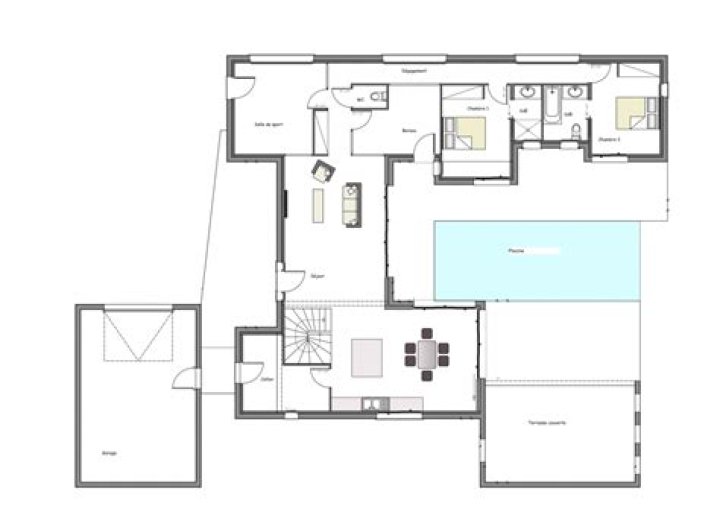 Plan Maison Moderne PDF – Design & Plans Décor Modernes