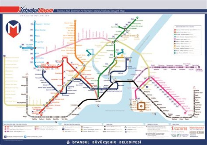 Free Istanbul Metro Plan PDF for Tourists & Commuters