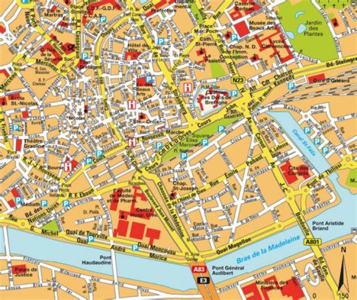 Download Free Plan Nantes Centre Ville PDF Guide