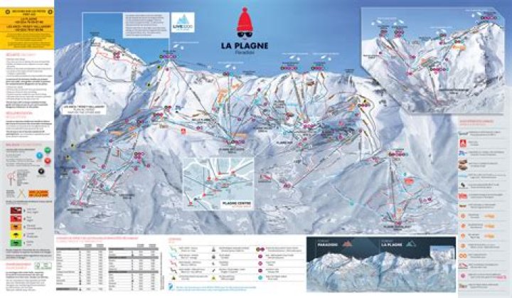 Piste La Plagne PDF Plan – Téléchargez Votre Itinéraire Complet