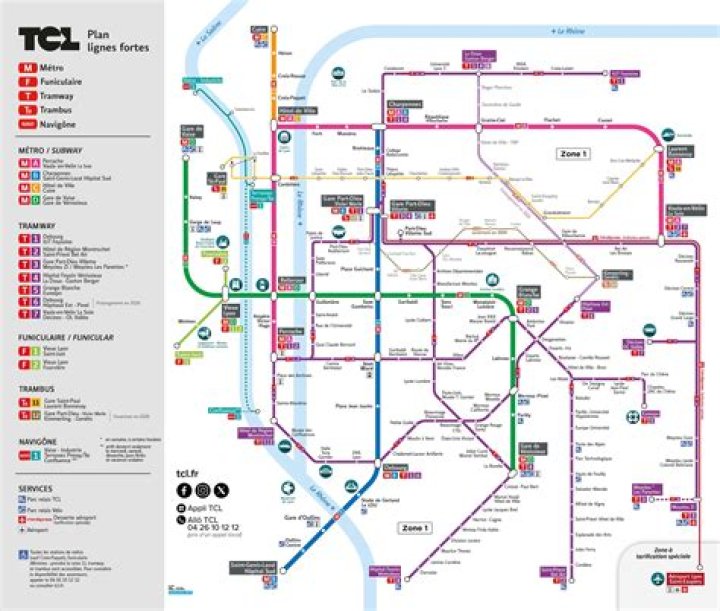 Download the Official Tramway Lyon PDF Plan