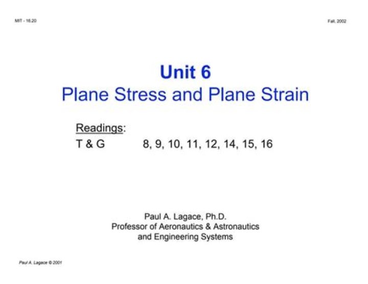 Plane Stress and Plane Strain PDF: Essential Mechanics Guide
