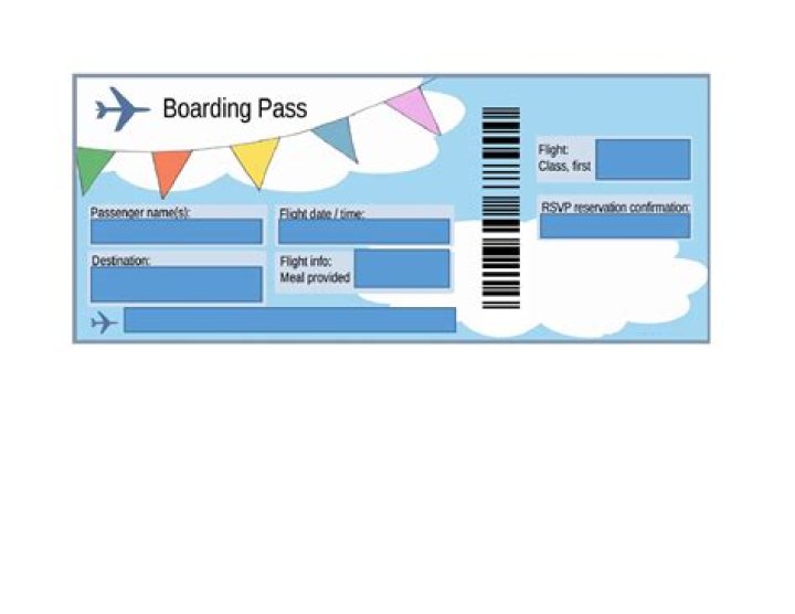 Free Plane Ticket Template PDF Download – Print & Print Online