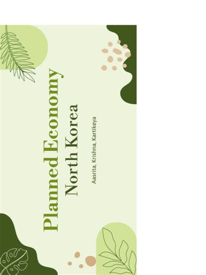 Planned Economy PDF: Comprehensive Guide to Centralized Economic Planning