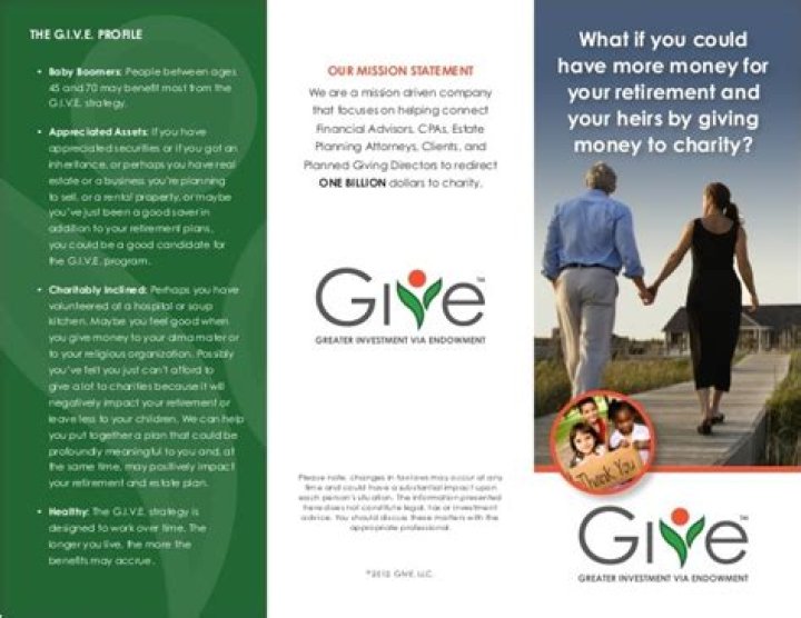 Download Your Free Planned Giving Brochure PDF