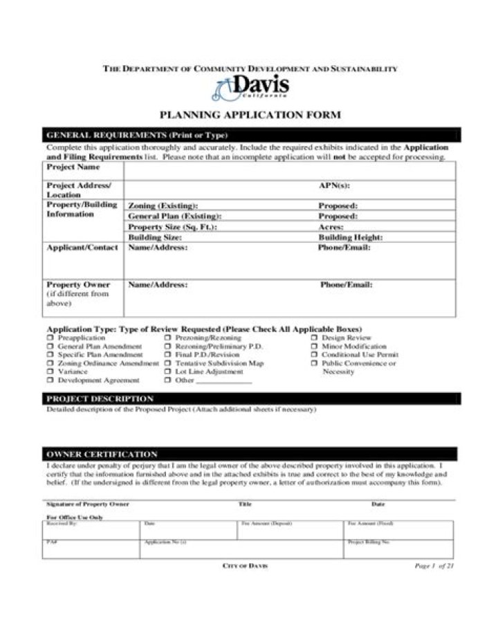 Download Your Planning Application Form PDF – Easy Step-by-Step Guide