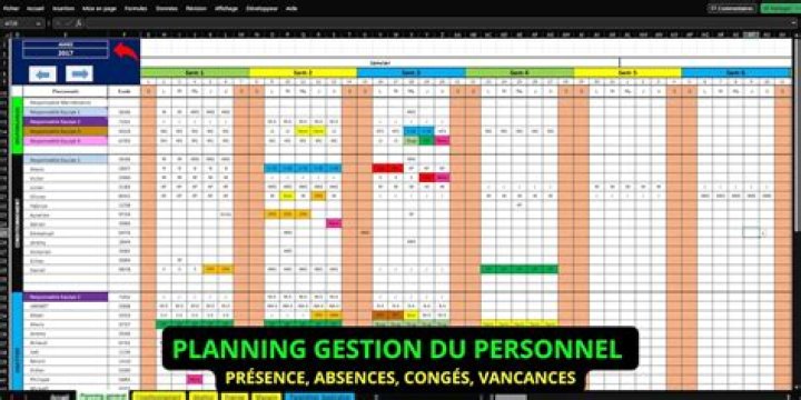 Planning des Congés du Personnel PDF – Guide Complet