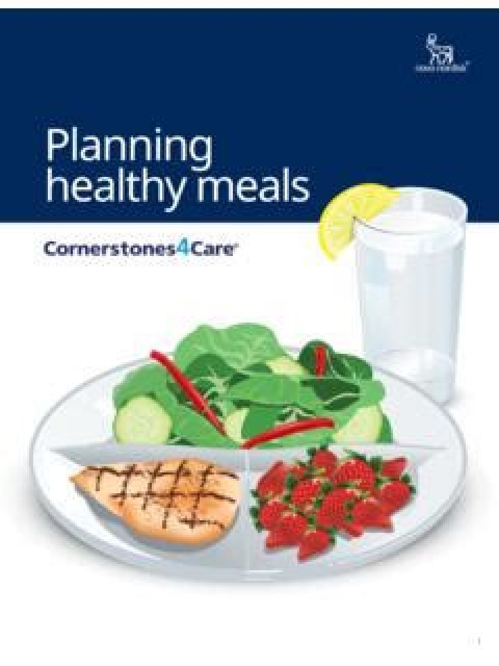Novo Nordisk Approach to Planning Healthy Meals – PDF Guide