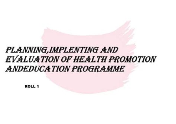 Planning, Implementing, and Evaluating Health Promotion Programs: A Comprehensive PDF Guide
