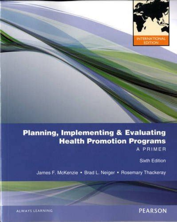 How to Plan, Implement, and Evaluate Health Promotion Programs: A Step-by-Step Primer PDF