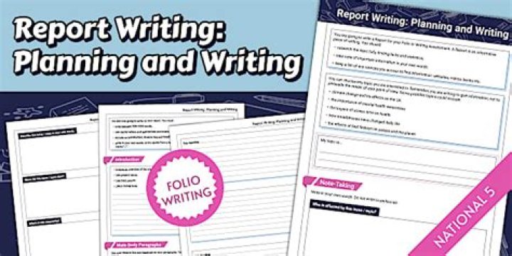 Mastering the Planning of Report Writing PDFs