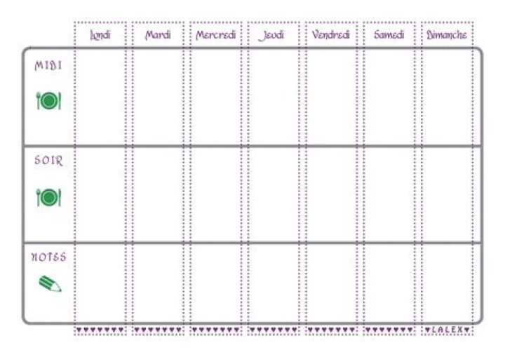 Plan Repas Semaine PDF : Guide Ultime pour une Semaine Organisée