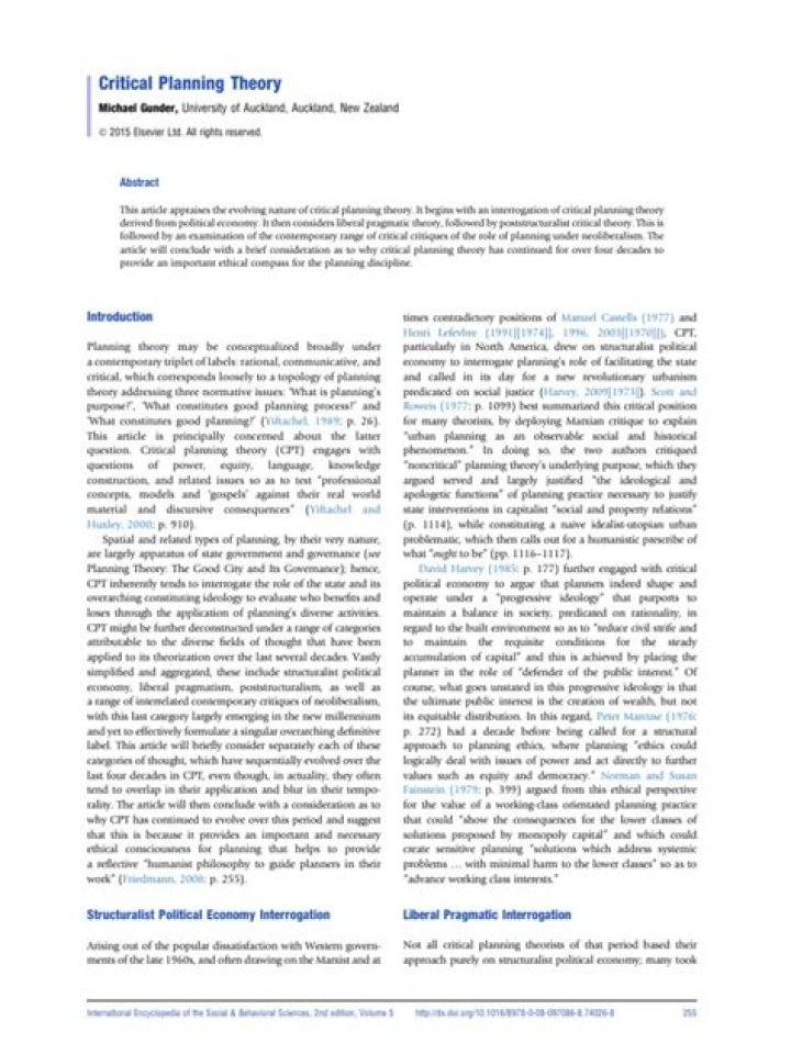 Planning Theory PDF: Mastering Strategic Planning Frameworks