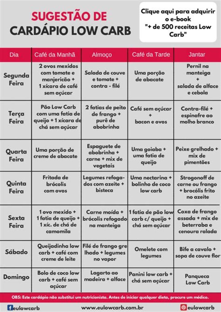 Plano Alimentar para Emagrecer 20 kg em PDF – Guia Completo