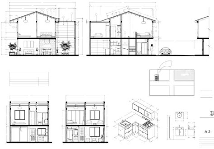Plano Arquitectónico de Casa de 2 Pisos en PDF Listo para Descargar