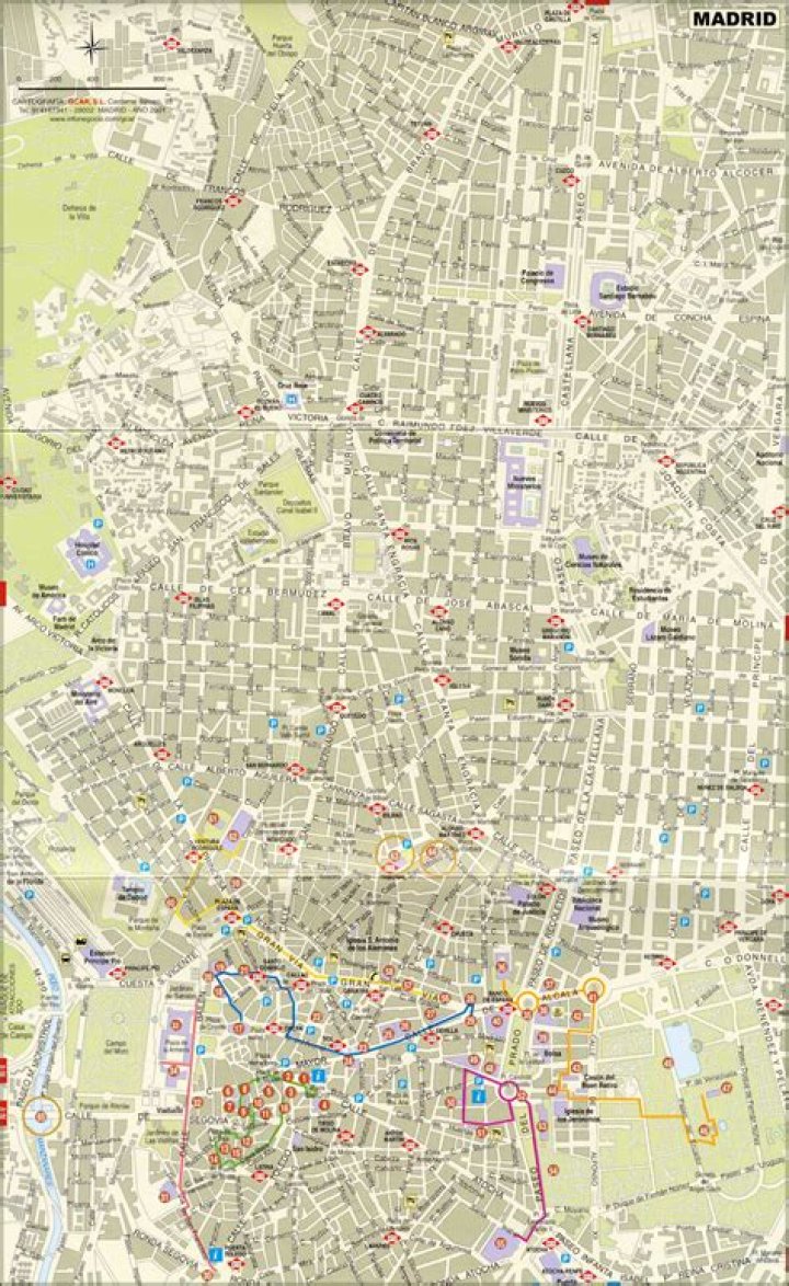 Plano de Madrid PDF: Download Official City Map & Layout