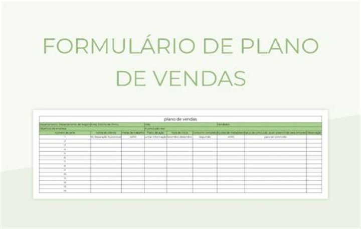 Plano de Vendas Pronto PDF – Modelo Completo e Prático