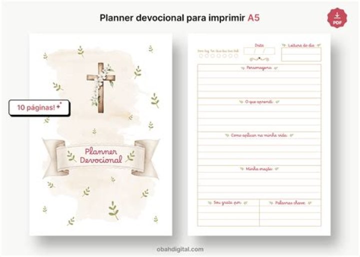 Plano Devocional PDF: Daily Spiritual Growth in Easy Download