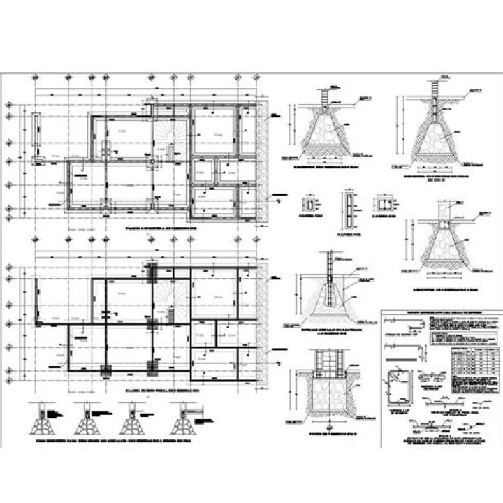 Plano Estructural Casa de Dos Pisos PDF: Descarga Planos Arquitectónicos