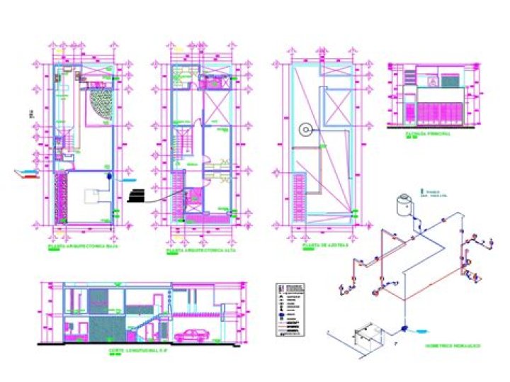 Plano Hidráulico de Casa Completo en PDF – Guía Práctica