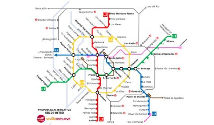 Plano Metro Sevilla PDF: Download Official Transit Route Map