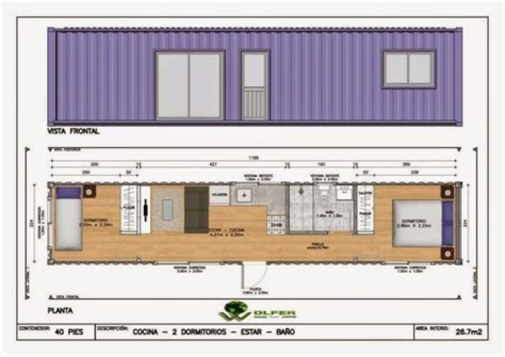 Container Casa 20 Pies PDF: Planos y Diseño Gratuito