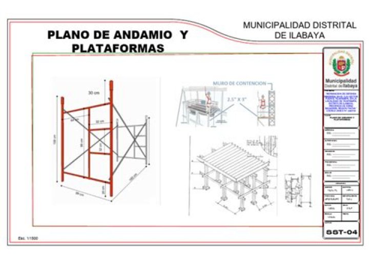 Planos de Andamios PDF: Descargas Gratis y Plantillas Profesionales