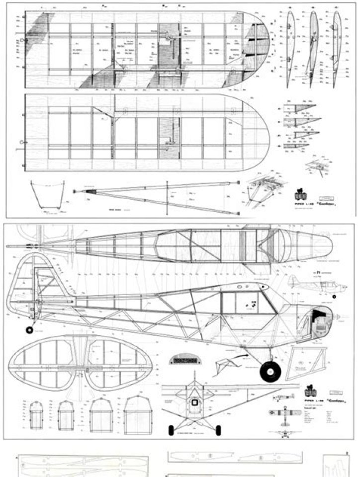 Planos de Aviones a Escala para Armar en PDF – Arma Tu Modelo Fácil