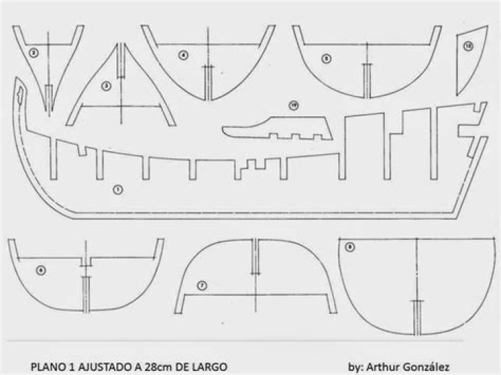 Planos de Barcos a Escala PDF para Impresión y Modelismo