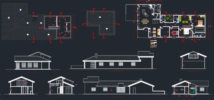 Descarga Planos de Casas en Autocad PDF Gratis