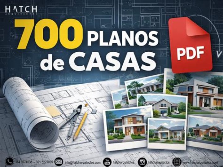 Planos de casas gratis en PDF: Descarga diseños gratuitos para tu proyecto