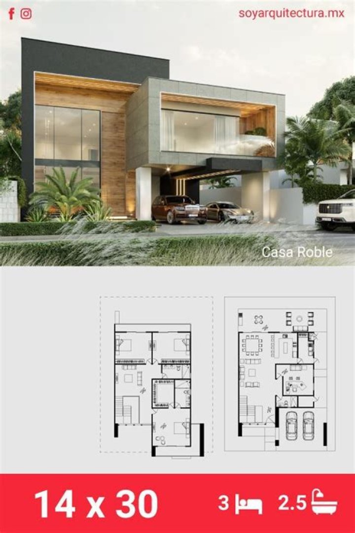 Planos de Casas Modernas PDF: Design Contemporâneo para Sua Casa