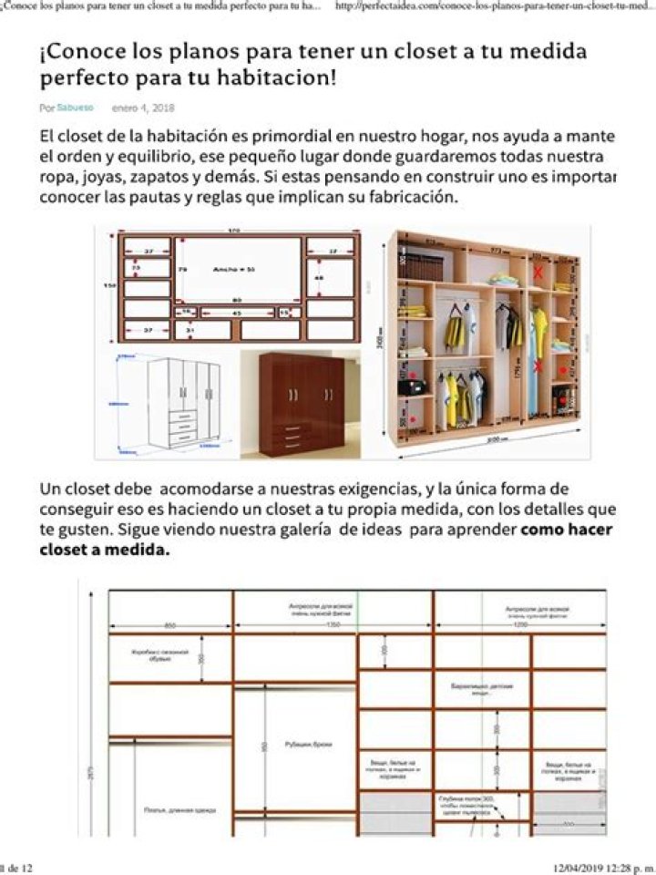 Cómo Crear Planos de Closet PDF para Aprovechar al Máximo Tu Espacio