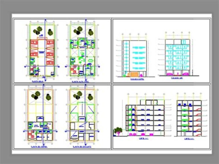 Planos de Edificios de 5 Pisos en PDF: Descarga Arquitectónicos Gratis