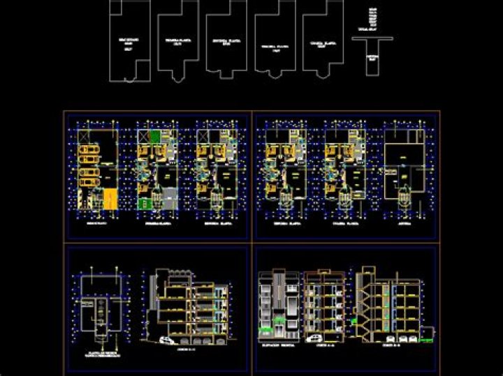 Descargue Planos de Edificios PDF Gratuitos para Arquitectura y Construcción