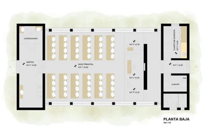 Planos de Iglesias Cristianas Evangélicas PDF para Su Construcción