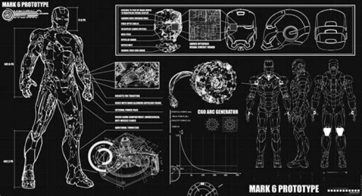 Planos Oficiales de Iron Man PDF para Descargar