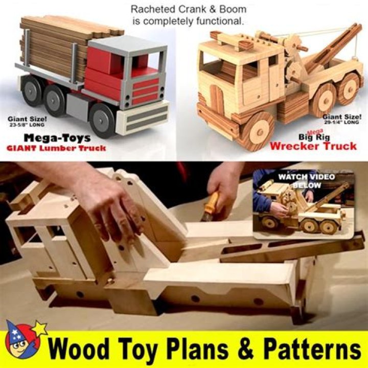 Planos Gratis de Juguetes de Madera PDF para Imprimir y Construir